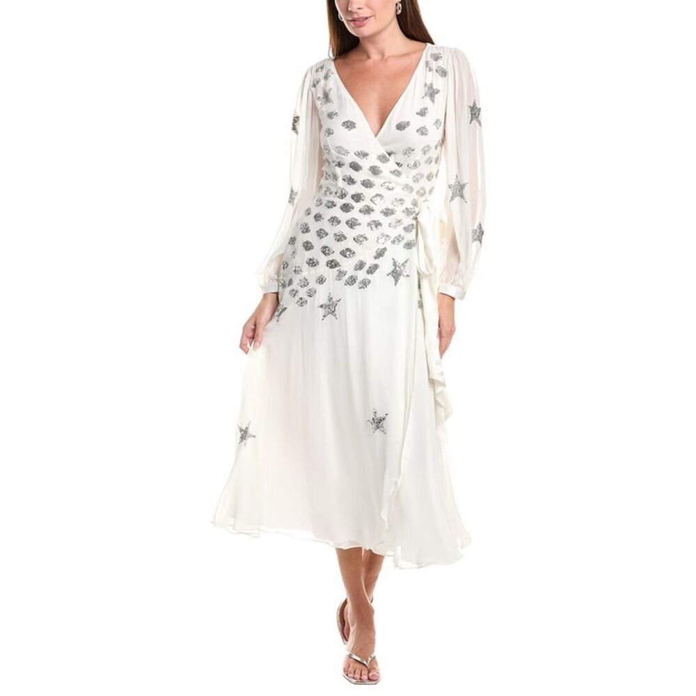 Temperley London Womens  Etoile Wrap Dress